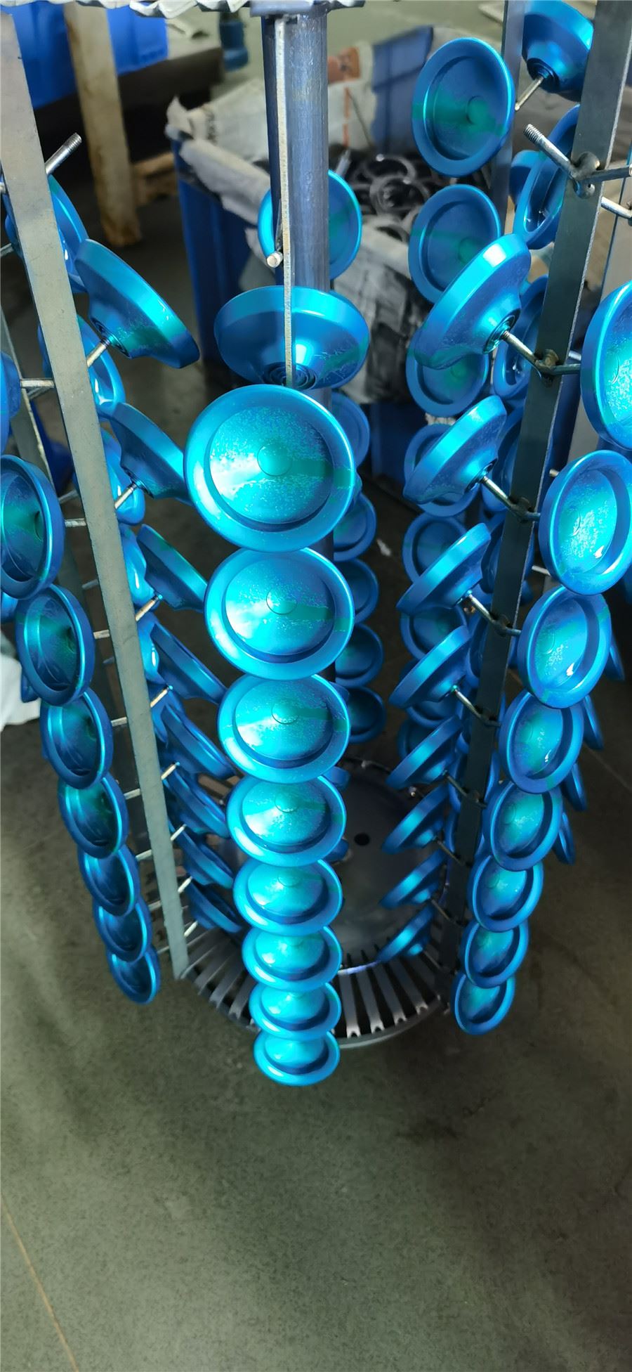 铝制品阳极氧化采用ADC12压铸铝红色外壳锯切加工