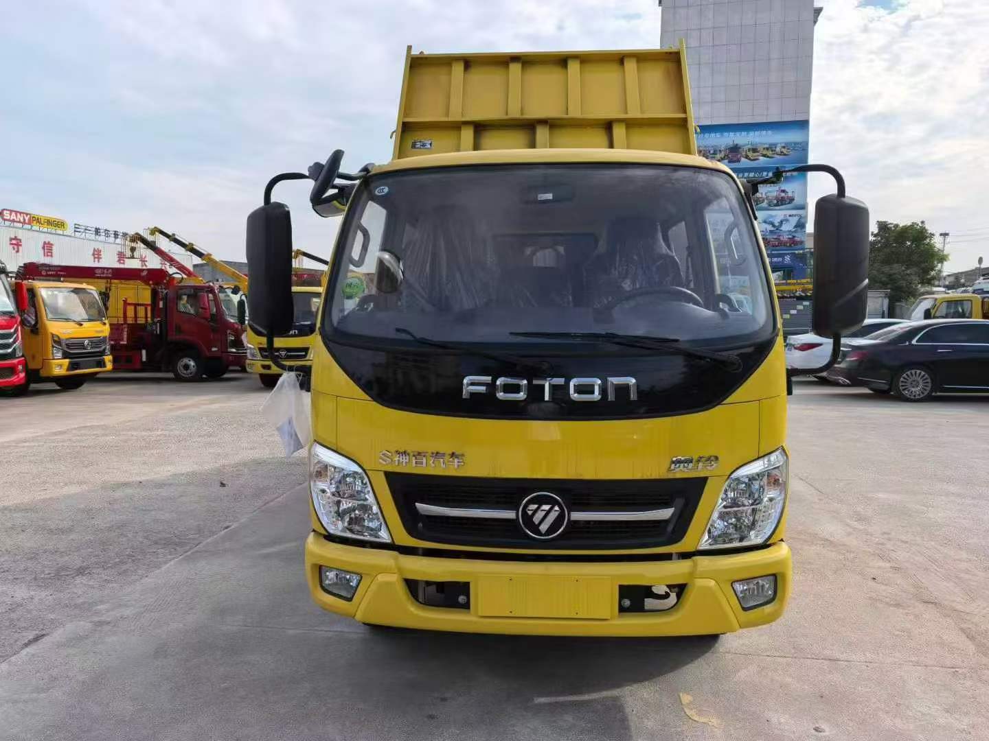 廊坊福田奥铃双排座自卸车厂家报价