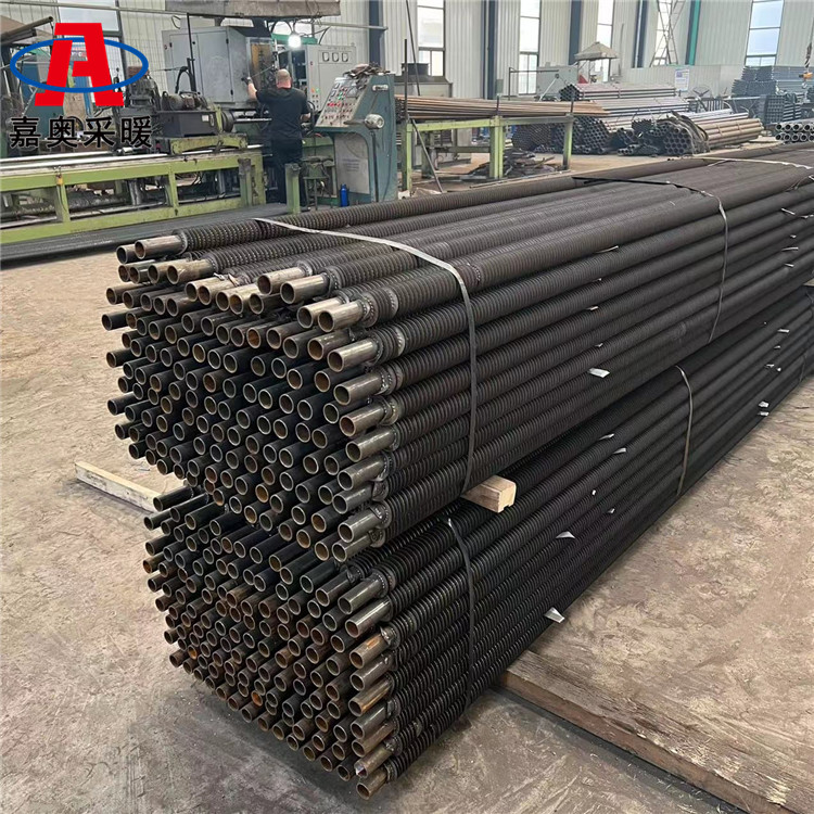 茶叶烘干用高频焊翘片管散热器 冀州翅片管散热器规格型号