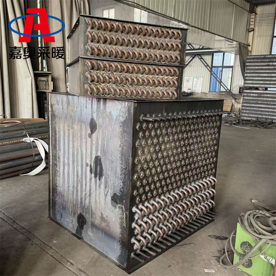 畜牧养殖用无缝翅片型换热器 碳钢空气预热器加工
