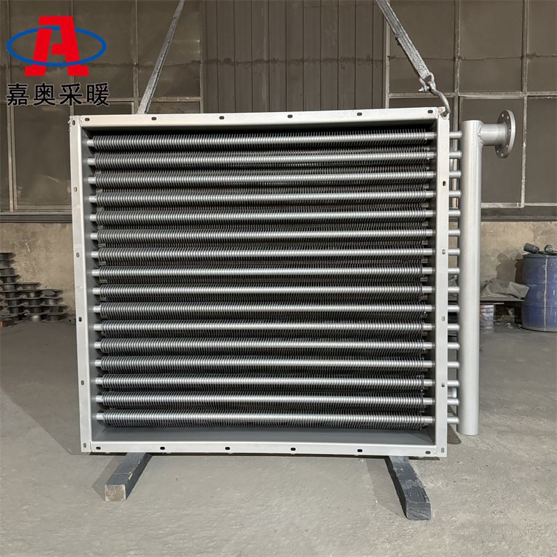 洗煤场用螺旋翅片管换热器 高频焊翅片管散热器厂家报价