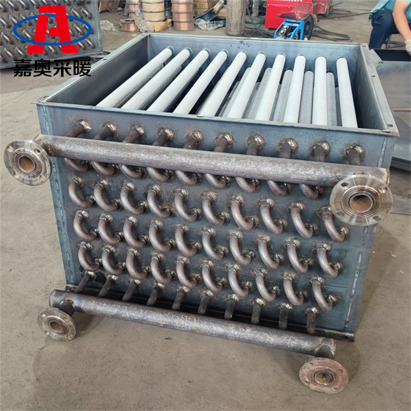 工业车间用空气液化换热器 碳钢蒸汽卧式耐腐蚀散热器
