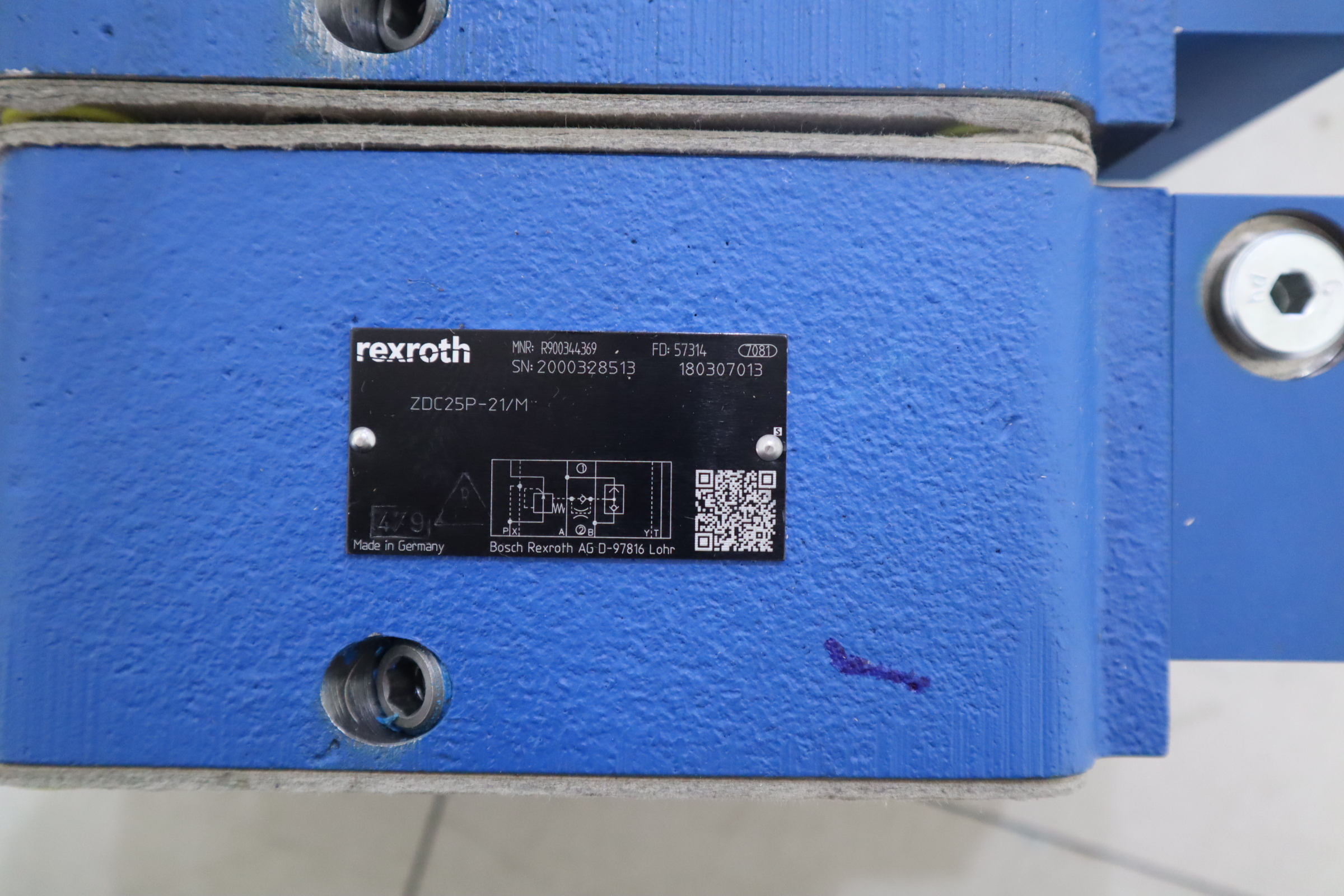 ZDC25P-2X/M R900344369 ZDC25P-22/M 力士乐REXROTH压力补偿器