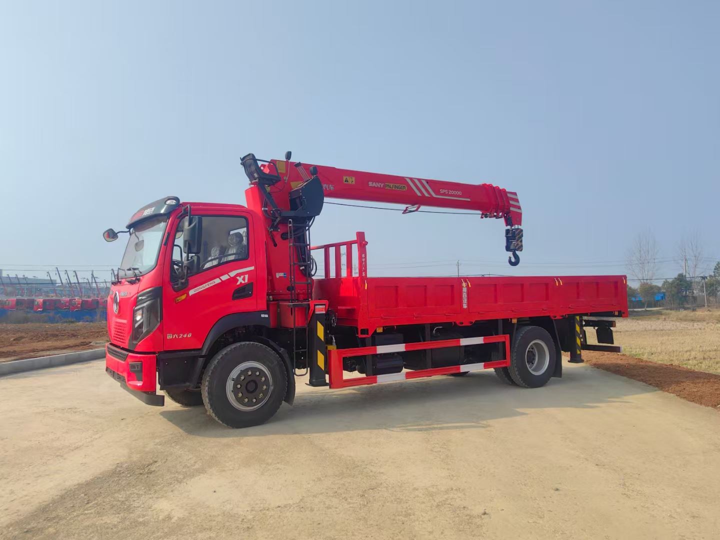 随州东风X1单排单桥三一8吨4节臂随车吊厂家报价