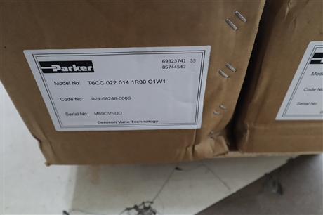 T6CC 022 014 1R00 C1W1 024-68248-000S 美国派克PARKER叶片泵