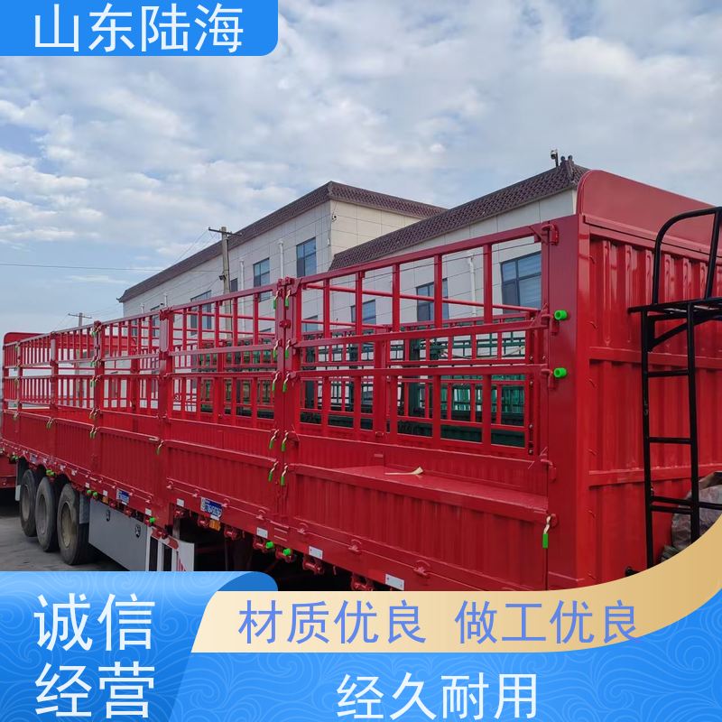 源头实力厂家 13米仓栅式花篮半挂车 物流运输 应用型广