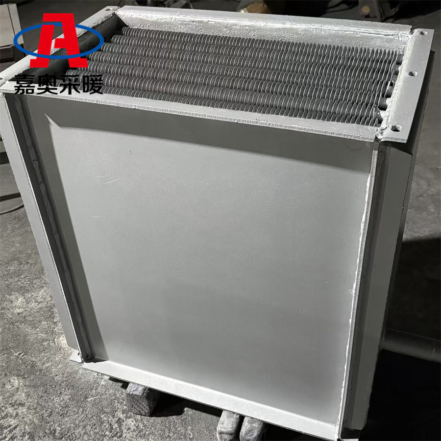 大棚用翘片散热器串联安装 管式气气换热器制造商