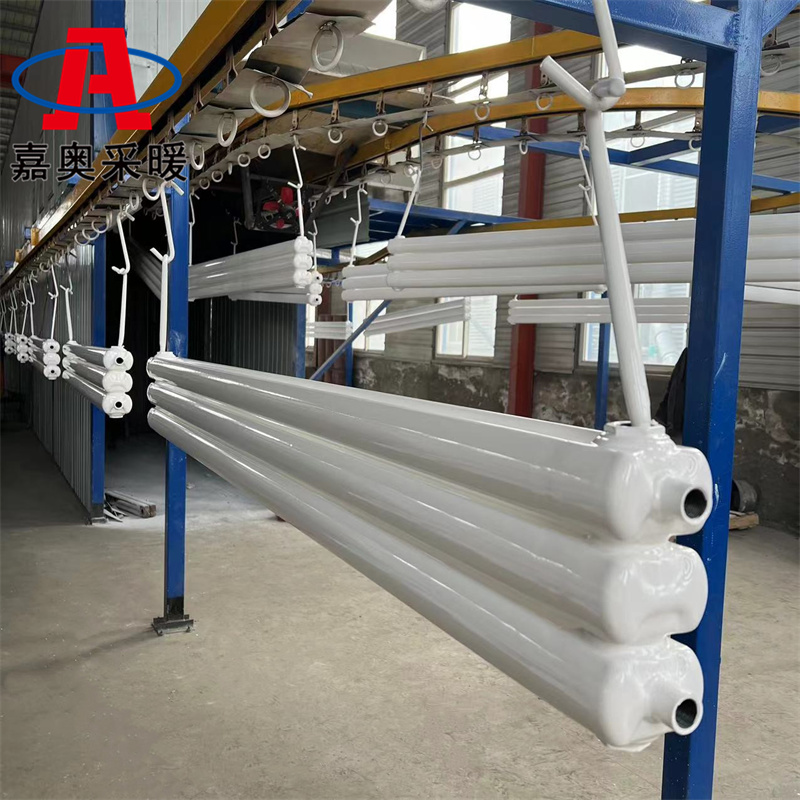 耐腐蚀钢四柱型暖气片安装方法