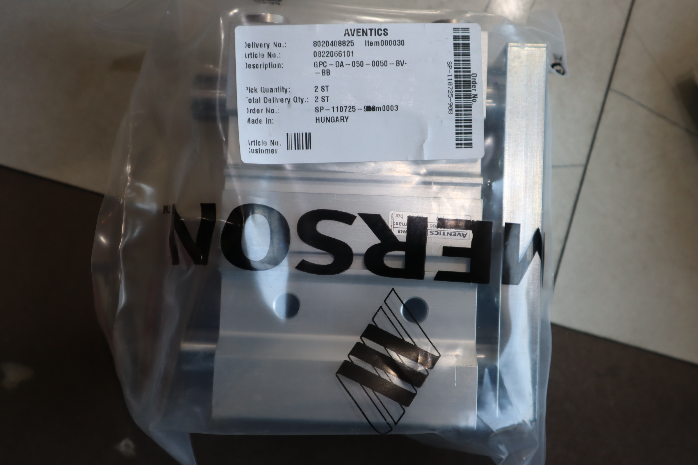 0822066101 GPC-DA-050-0050-BV-BB 德国安沃驰AVENTICS气动阀气缸