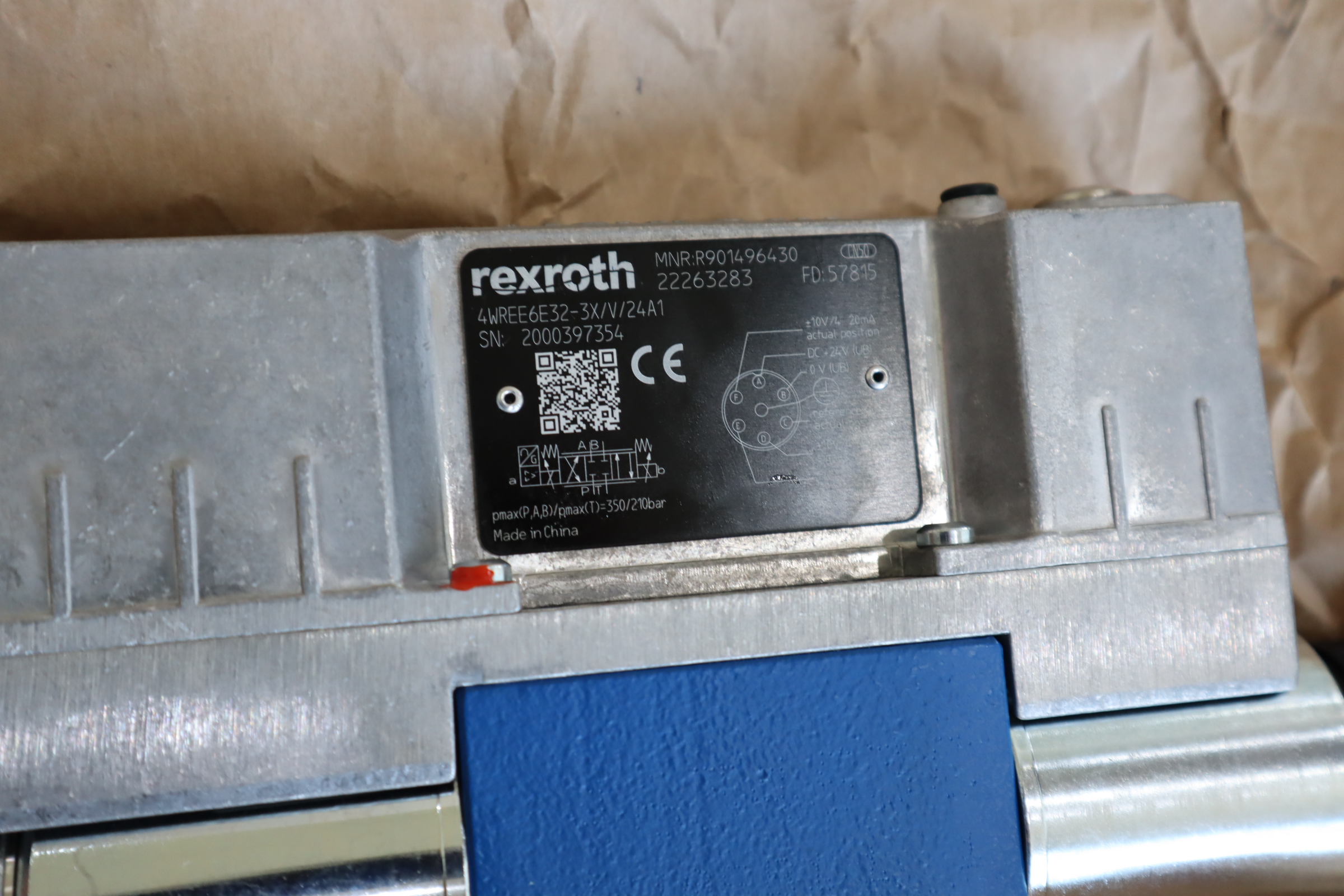 4WREE6E32-31/V/24A1 R901496430 4WREE6E32-32/V/24A1 力士乐阀