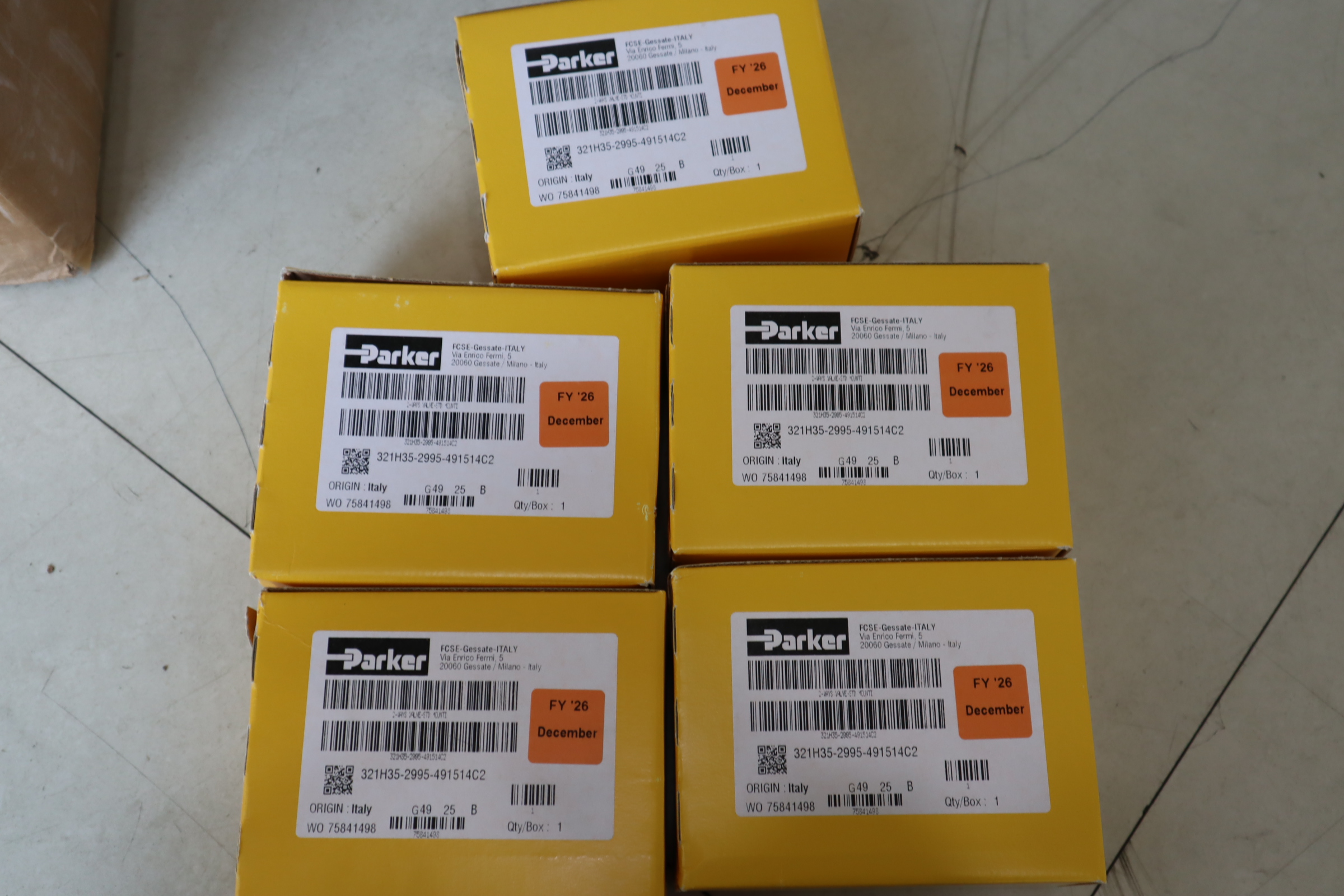 321H35-2995-491514C2 75841498 美国派克PARKER气动阀