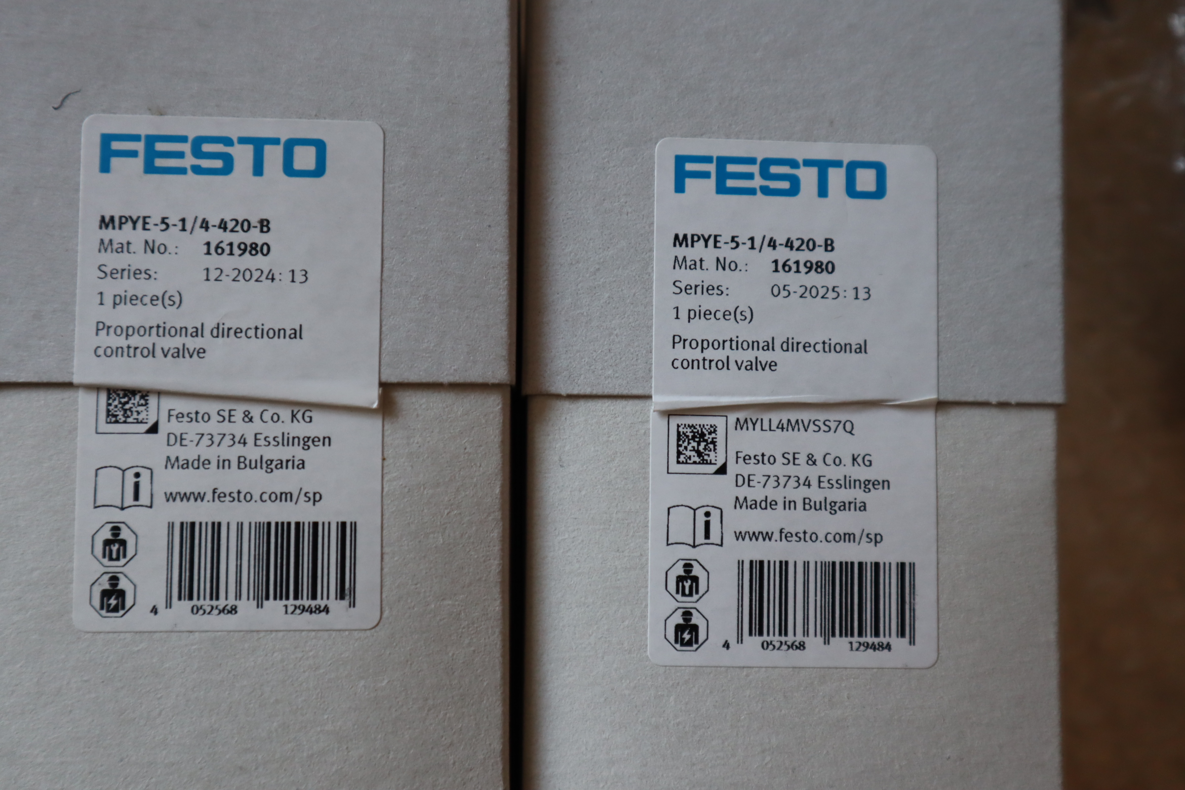 MPYE-5-1/4-420-B 161980 德国费斯托FESTO 气动阀