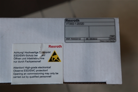VT3002-1-20/32D R900020153 VT3002-1-2X/32D 力士乐REXROTH