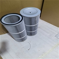 无纺布覆膜 抗静电静电除尘滤筒325*600