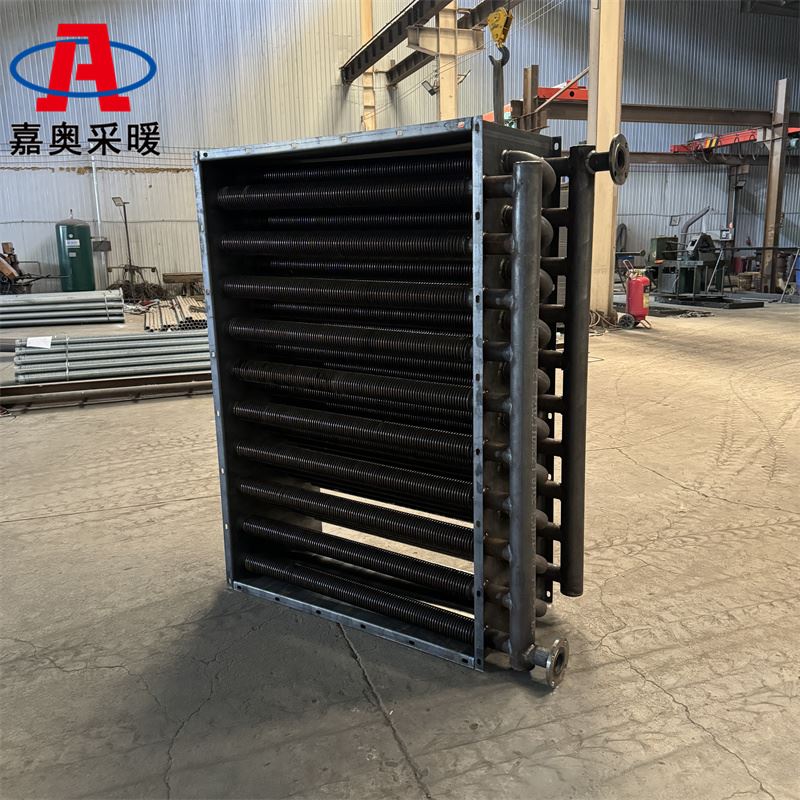 工业厂房用气体冷却式冷凝器 养殖翅片管换热器尺寸