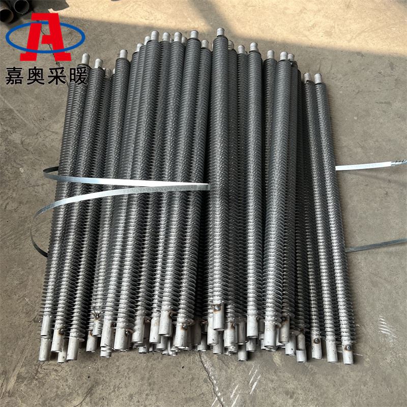 茶叶烘干用缠绕翅片管  钢制翅片管的作用及影响