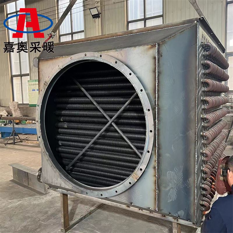 草莓大棚翅片管式换热器 SRZ一体式列管式散热片型号
