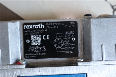 R901523727 4WREE6W16-3X/V/24F1 力士乐REXROTH比例阀