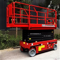 广西全自行式升降机剪叉升降平台4/6米全自行式升降平台升降车