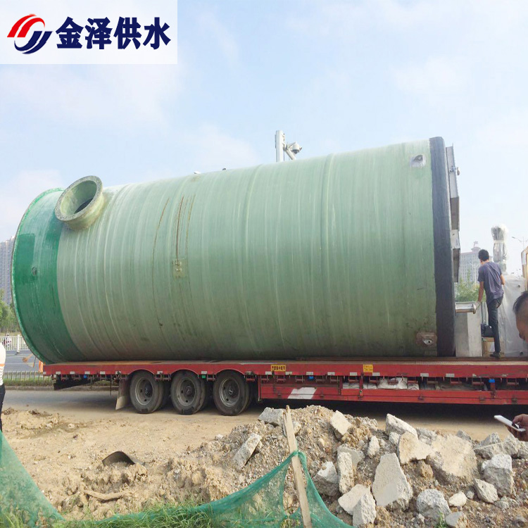玻璃钢筒体 材质优良 广陵区 农业灌溉 一体化泵站