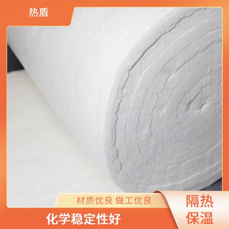 高铝型陶瓷纤维毯 高炉热风炉 轻质耐高温 结构稳定 热盾