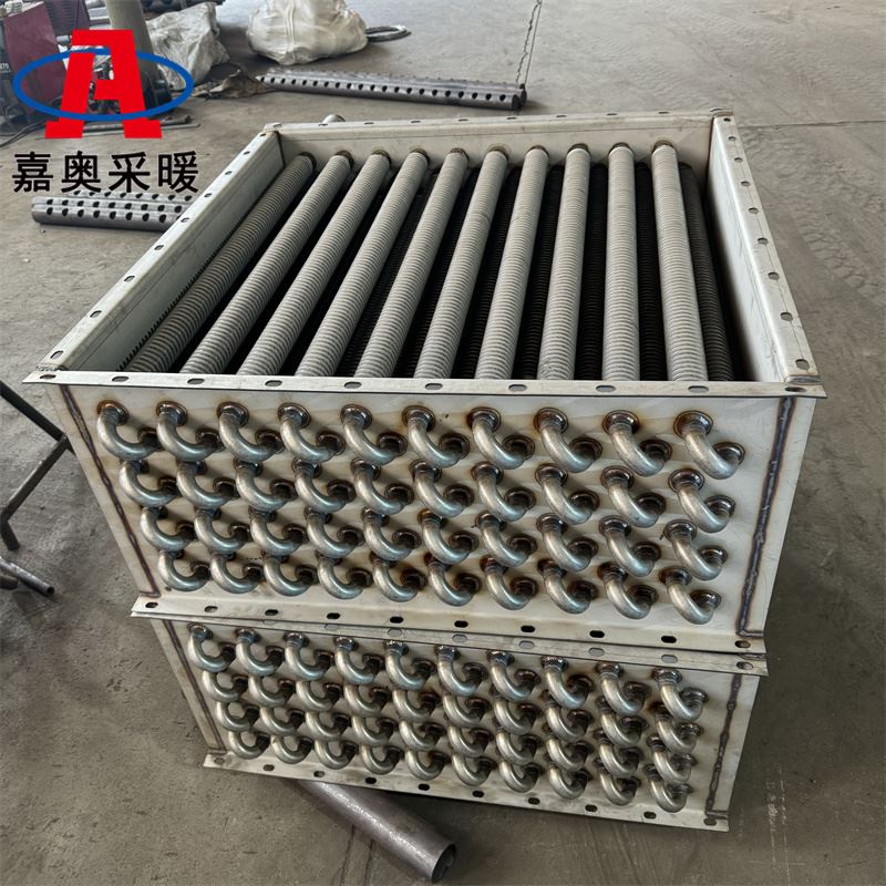 农业大棚用焚烧余热回收设备 翅片管散热片工厂