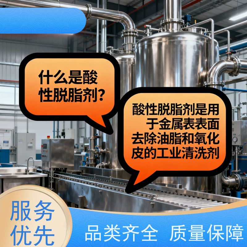华凯 酸性脱脂剂 低腐蚀高去污 金属表面处理优选