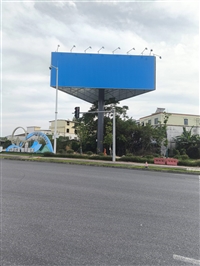 鸡西单立柱擎天柱广告牌制作