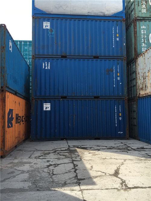 上海二手集装箱买卖，空集装箱堆存