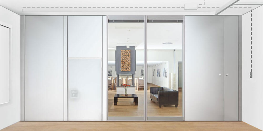 隔断布局适用于任何房间几何形状凭借其多种面板类型，Varif