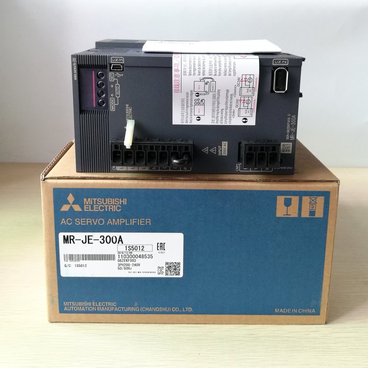 三菱伺服驱动器MR-JE-300A300B300C3KW放大器代理商现货原装