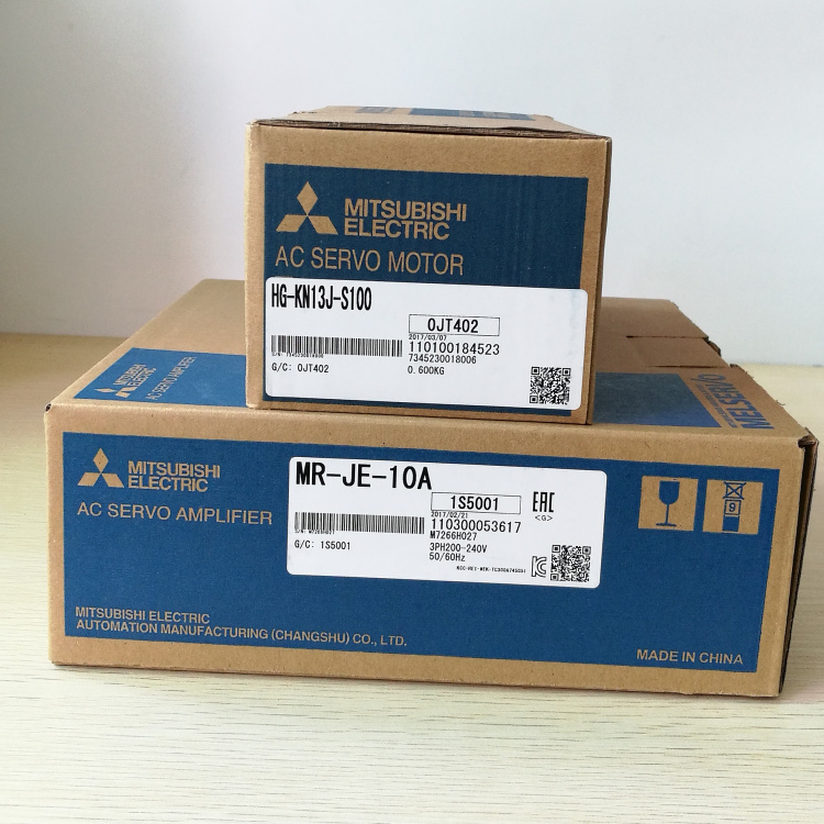 三菱伺服电机100WHG-KN13J-S100MR-JE-10BJE-10C10A驱动器代理商