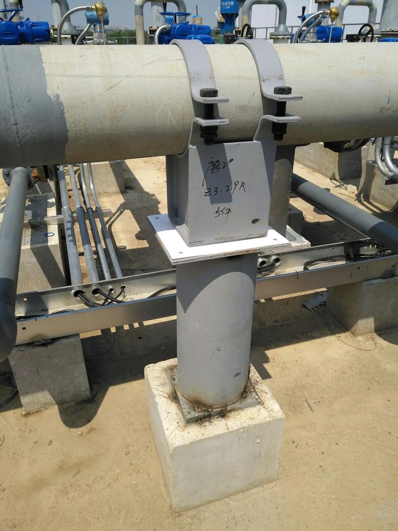Industrial pipeline brackets, supports, and hangers made of carbon steel and stainless steel, with stable load-bearing capacity and corrosion resistance