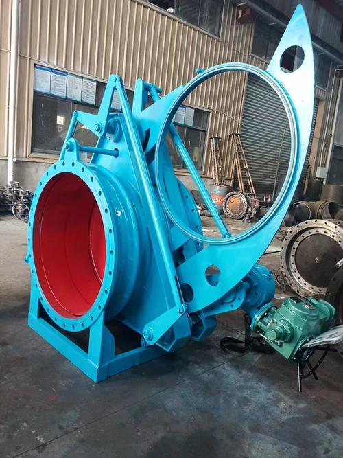 Fan shaped blind plate valve, metallurgical gas cut-off special seal, reliable and easy to operate