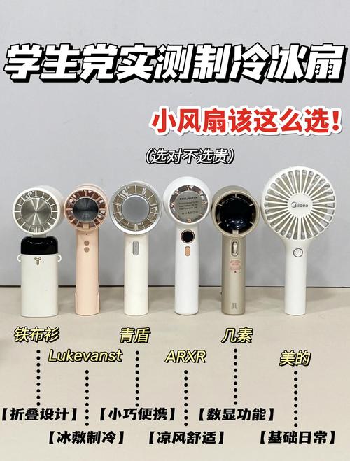 Portable USB charging handheld small fan mini silent high wind student office portable cooling device