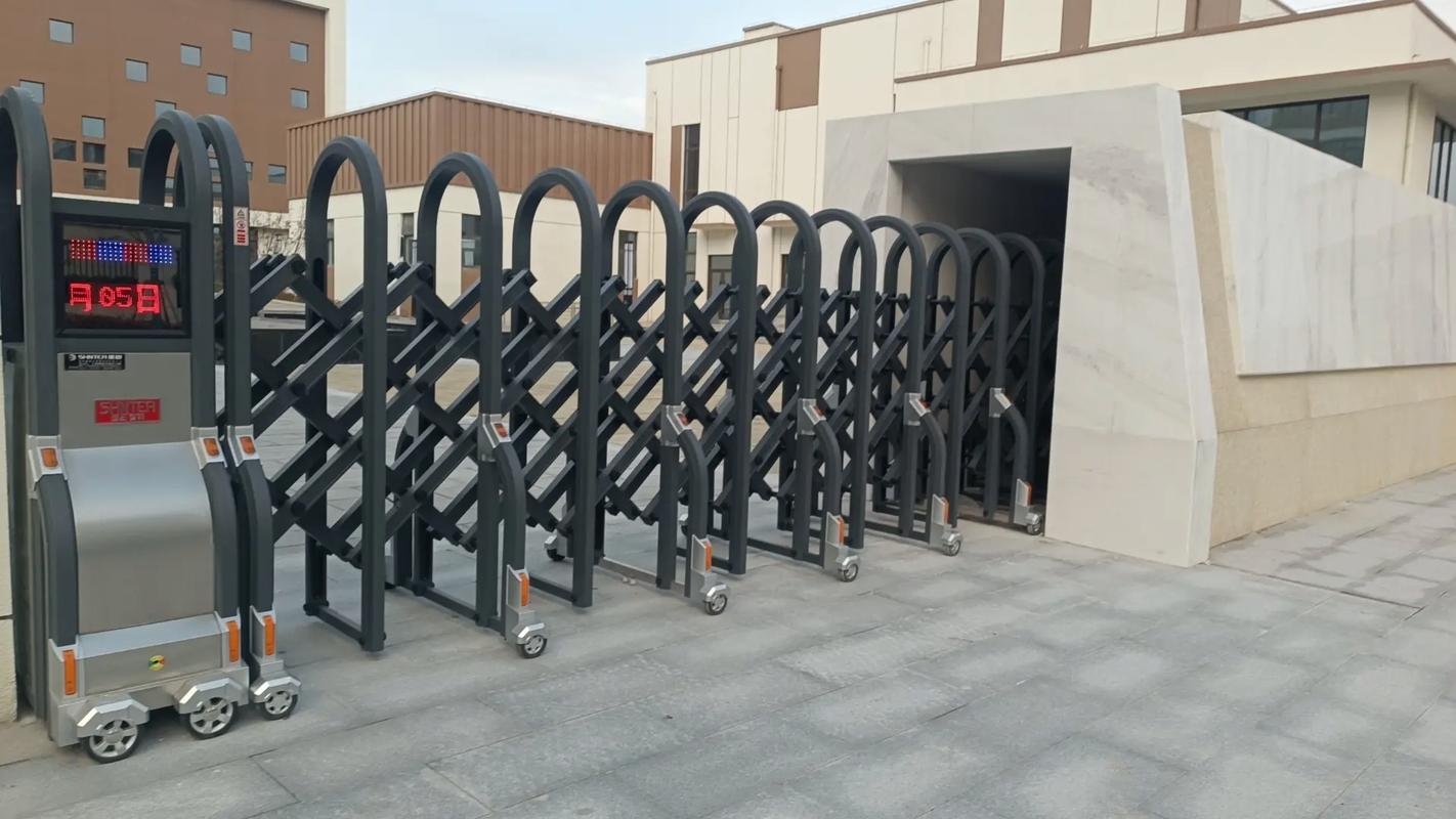 304 stainless steel intelligent retractable door electric automatic retractable door factory gate