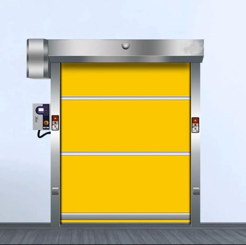 Huizhou PVC fast rolling shutter door high-frequency opening and closing dustproof insulation industrial workshop special soft curtain door