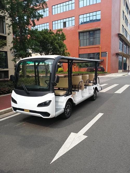 Electric sightseeing buses specifically designed for scenic areas and parks, with 8-14 seats and silent and environmentally friendly shuttle buses