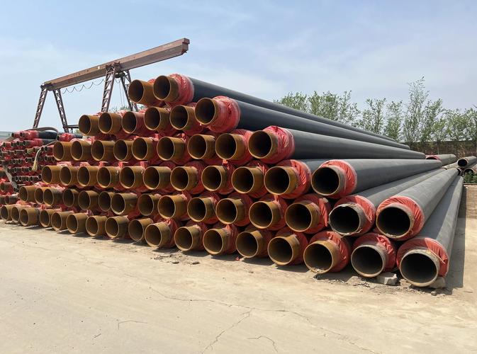 Polyurethane buried insulation pipeline, high-density polyethylene outer protective pipe, dedicated for centralized heating