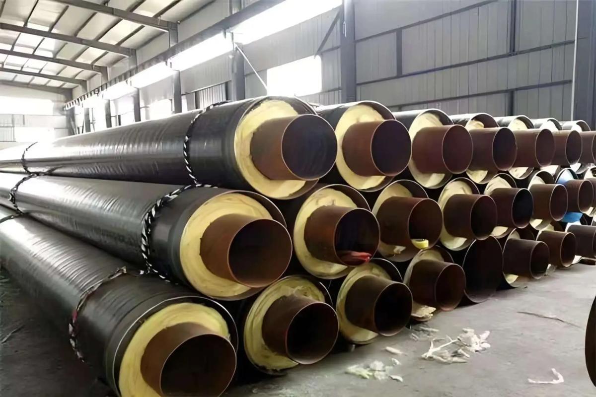 R-type PERT direct buried insulation pipe for high-temperature and corrosion-resistant centralized heating pipeline network