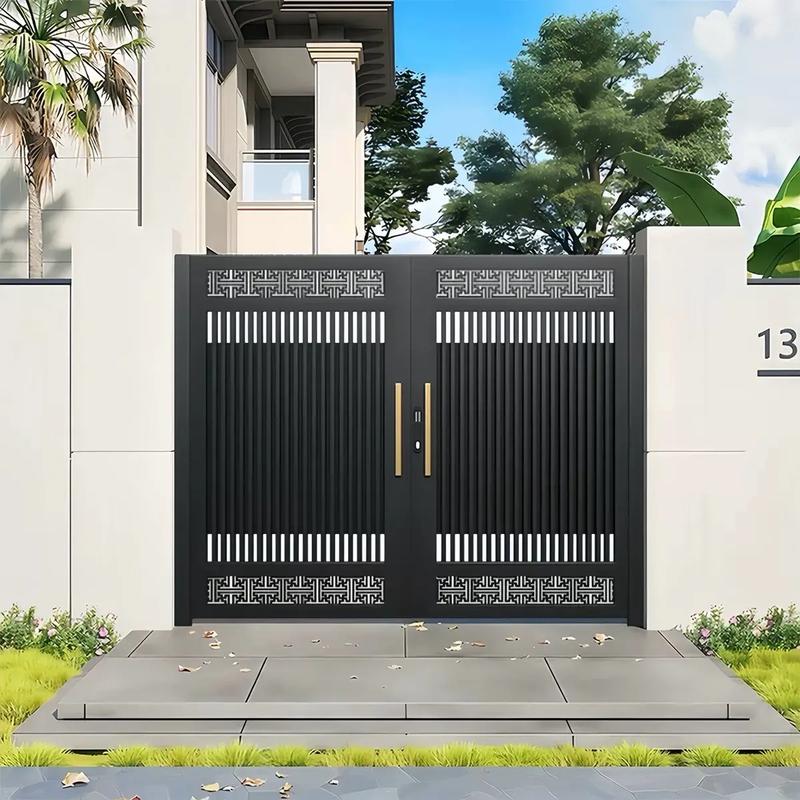 广州穗诚铁艺大门 庭院别墅入户门 防锈防腐定制