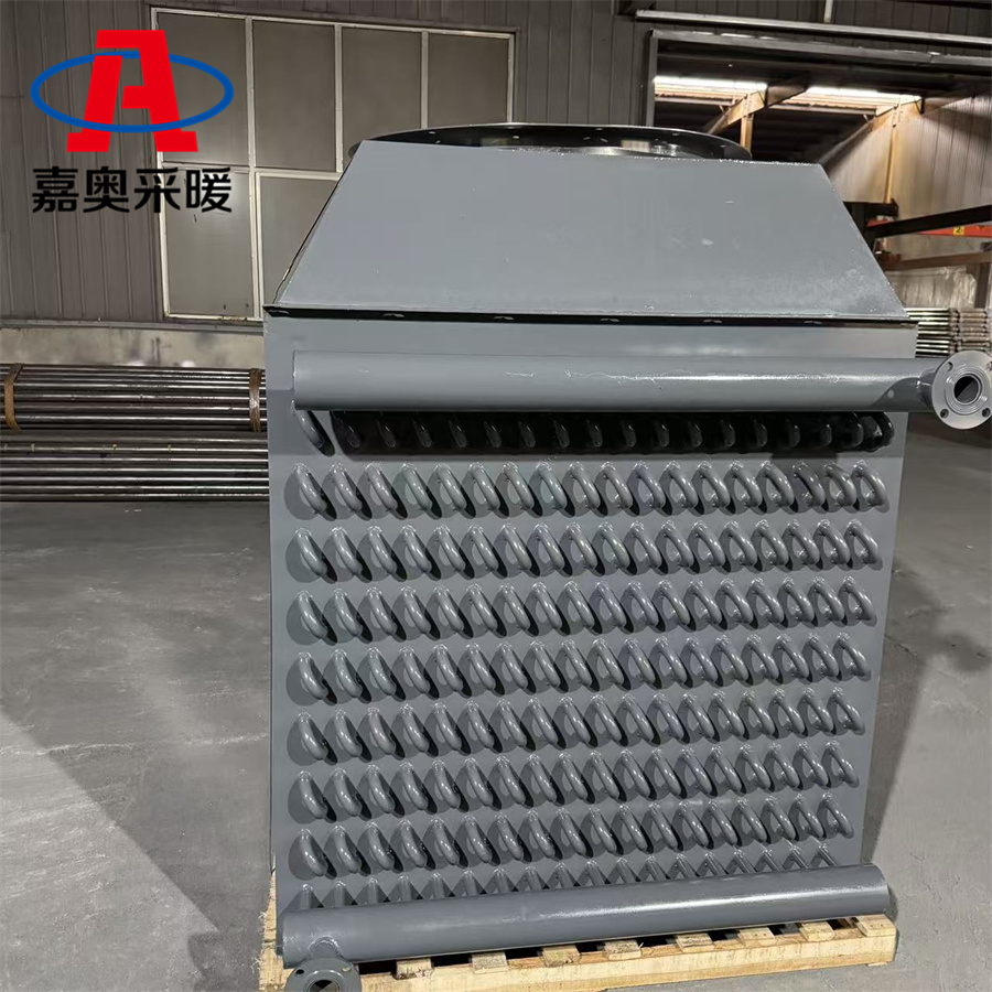 洗煤场用螺旋翅片管换热器 翅片管散热片工厂