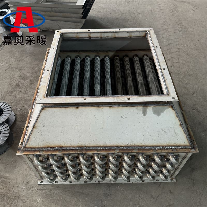 养鸡场用余热回收蒸发器冷凝器 碳钢空气预热器加工