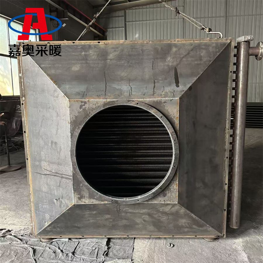 大型厂房用余热回收换热器 钢制翅片式散热片品牌