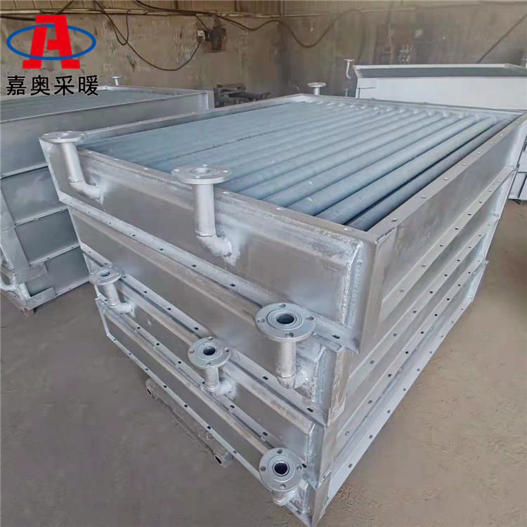 养牛场用钢铝挤压翅片管散热器 翘片式散热器尺寸表