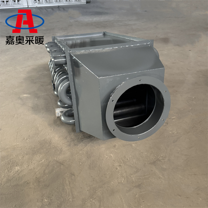 养鸡场用余热回收蒸发器冷凝器 翅片式对流散热器图片