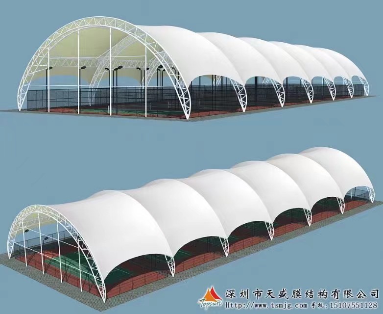 广东中山市膜结构小品供应