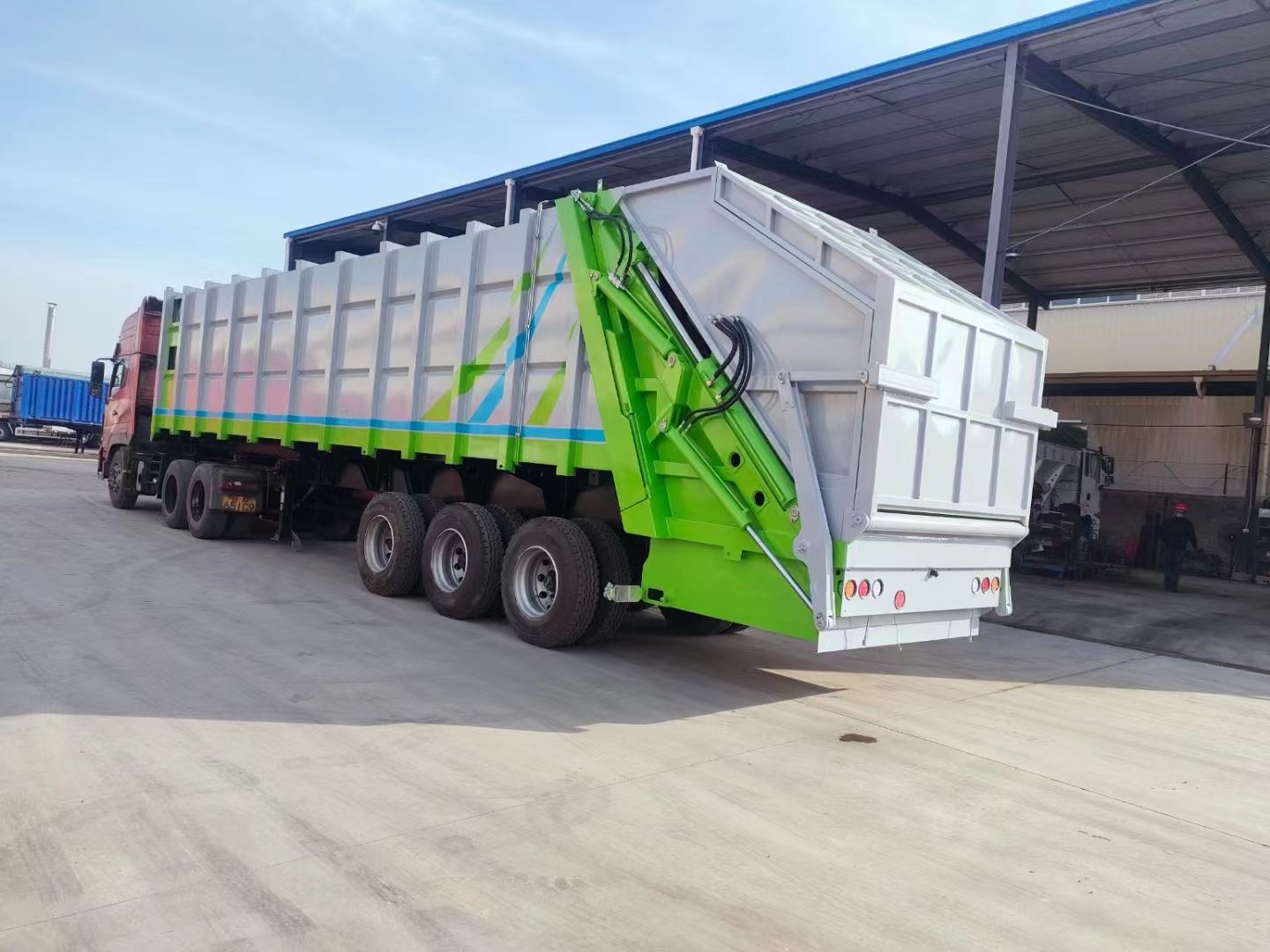 湖南18方压缩式垃圾车 全国包送