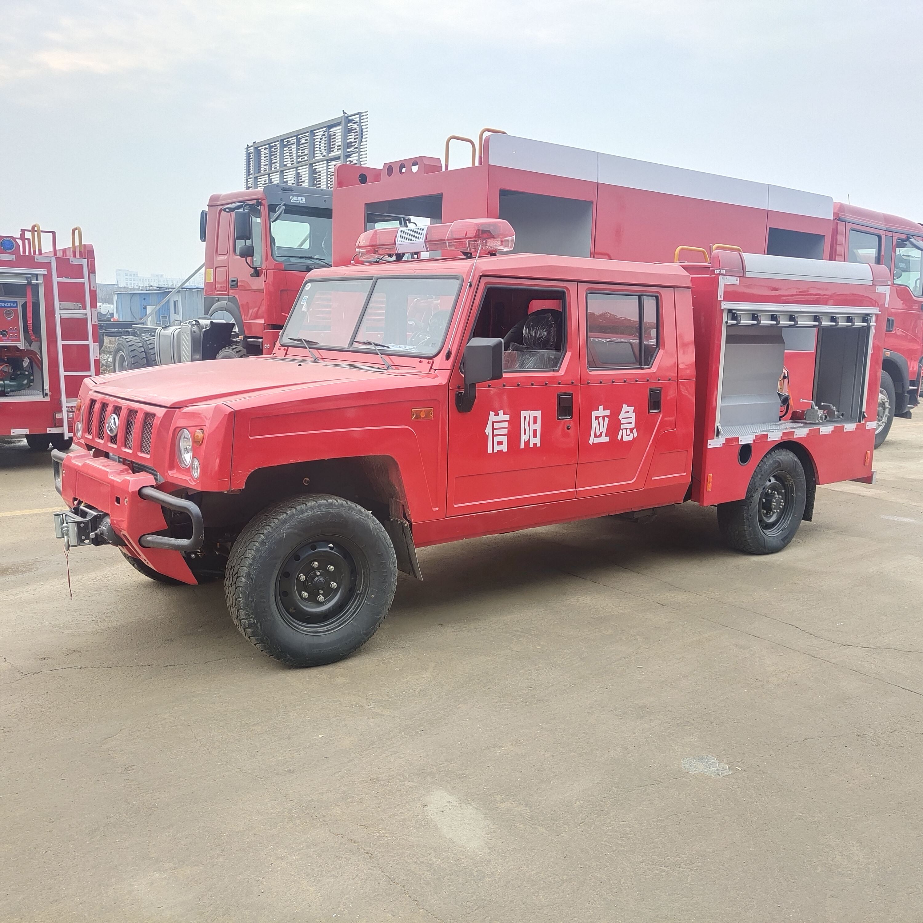 内蒙古 出口消防车  全国包安装调试