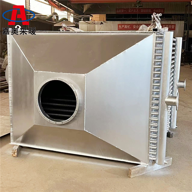 工厂车间用翅片管换热器节能器 工业气体加热器是什么